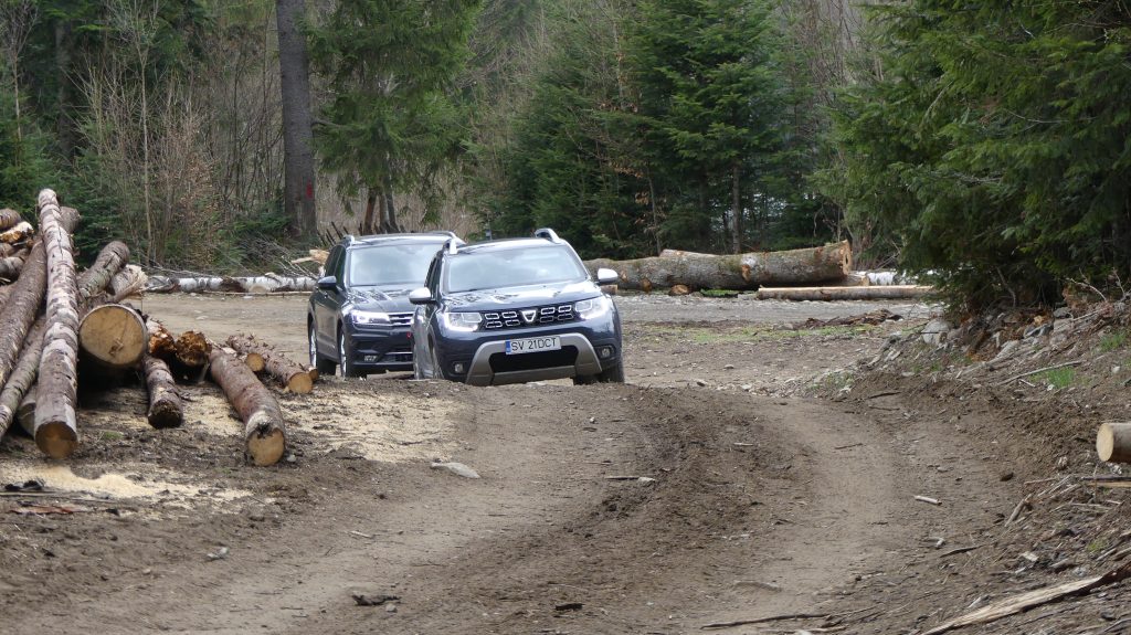 Dacia Duster vs Volkswagen Tiguan off-road (8)