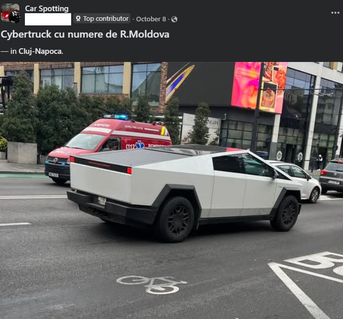 Sursa: Car Spotting / Facebook