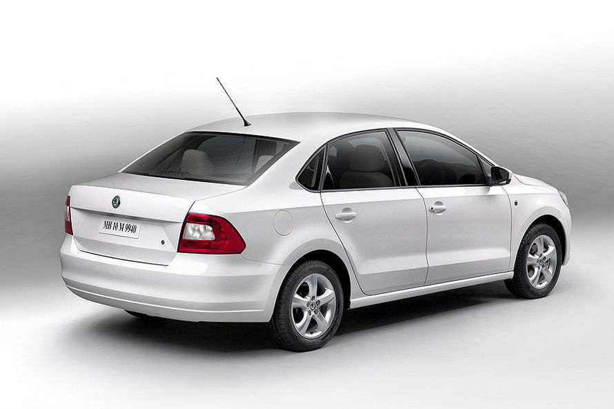 Skoda Rapid este un VW Polo Sedan cu fata de Fabia