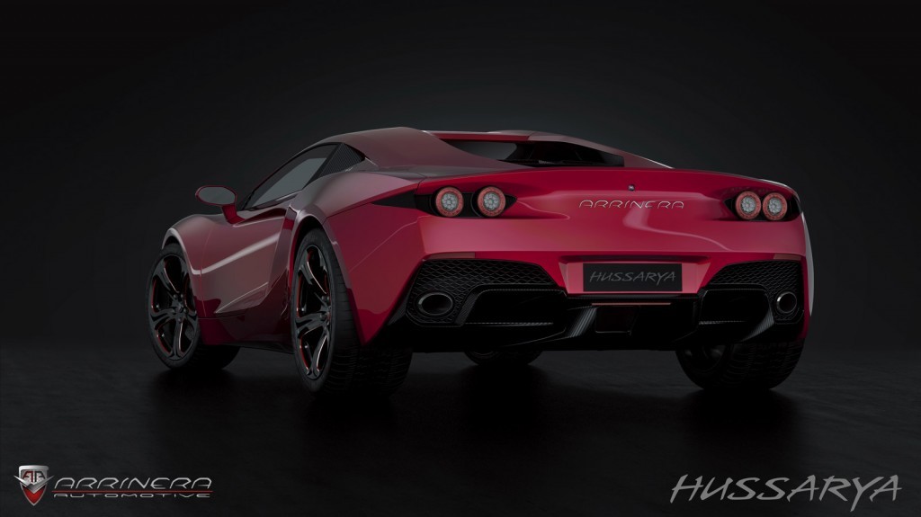 Arrinera Hussarya are un motor V8 cu compresor mecanic - 650 CP si 820 Nm