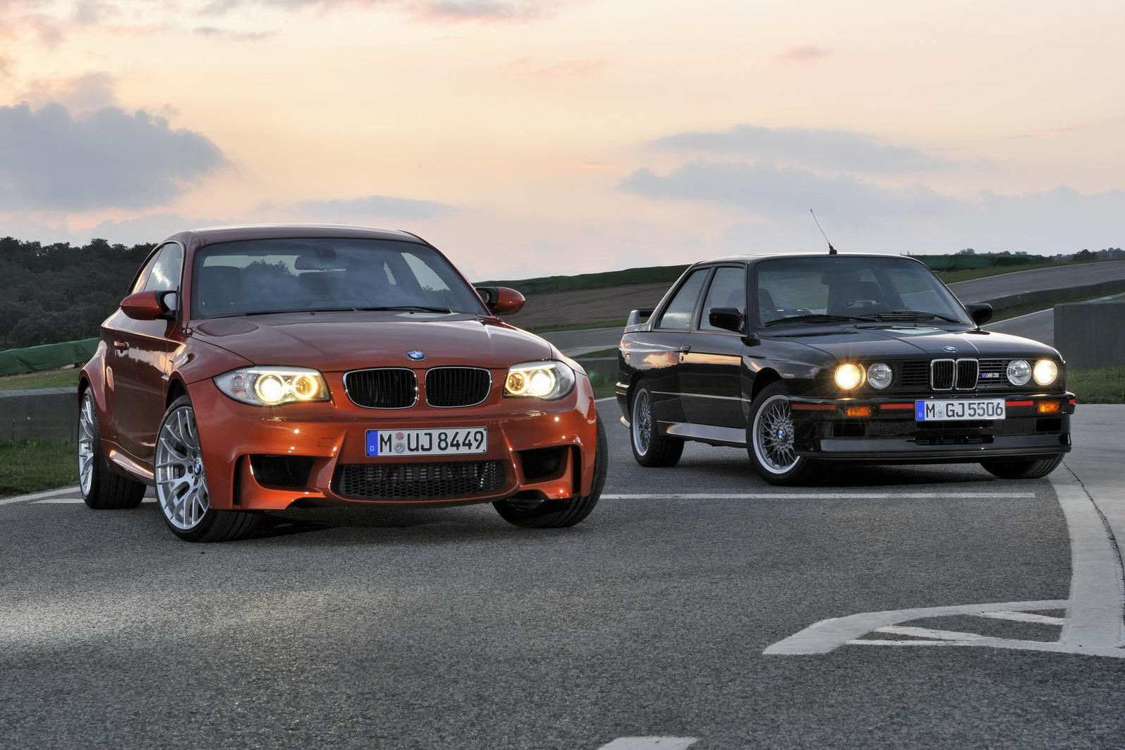 BMW Seria 1 M Coupe se doreste un omagiu adus primului BMW M3 E30, din 1988