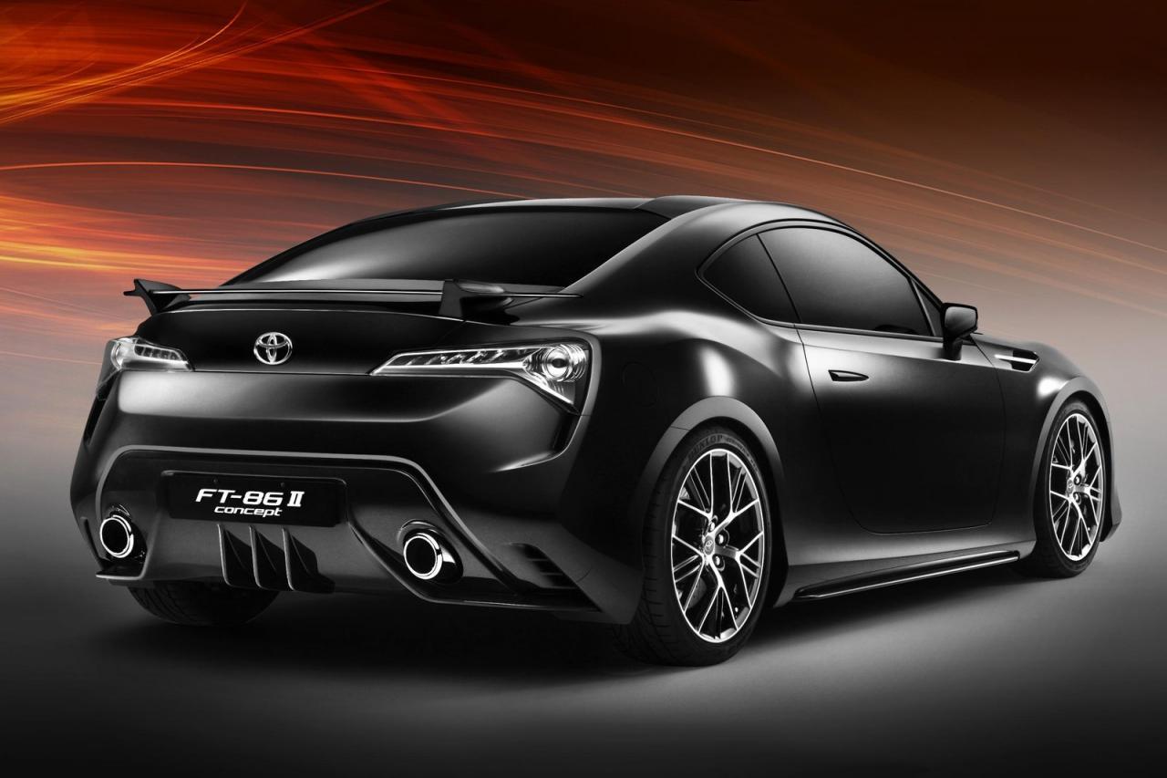 Toyota FT-86 II Concept are un spate care mizeaza pe agresivitate si sportivitate