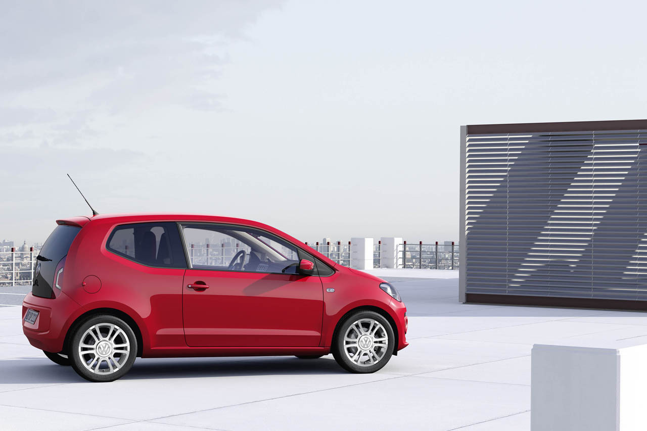 Volkswagen Up! are o lungime de 3,54 metri si un ampatament de 2,42 metri