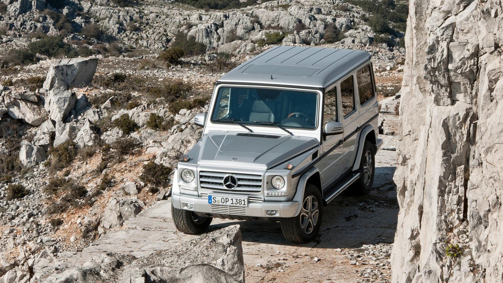 G-Class este printre puţinele SUV-uri ce se pot descurca de minune în off-road 