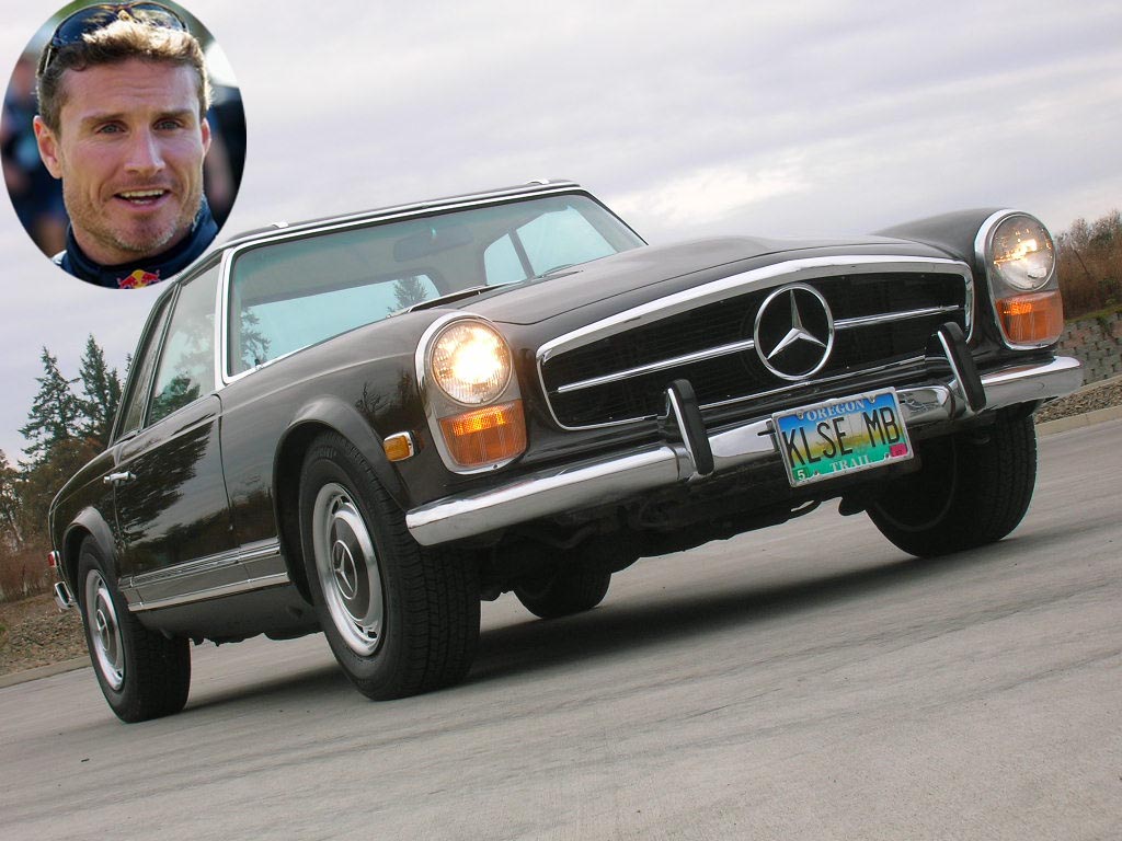 Coulthard şi Mercedes 280SL