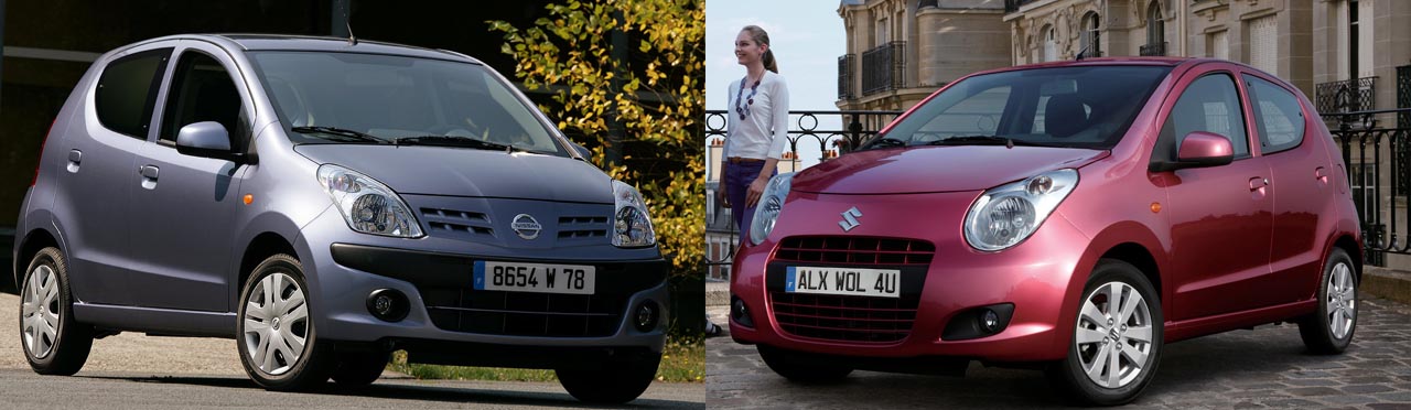 Nissan Pixo vs. Suzuki Alto - frate si sora, ghici care-i mai tare