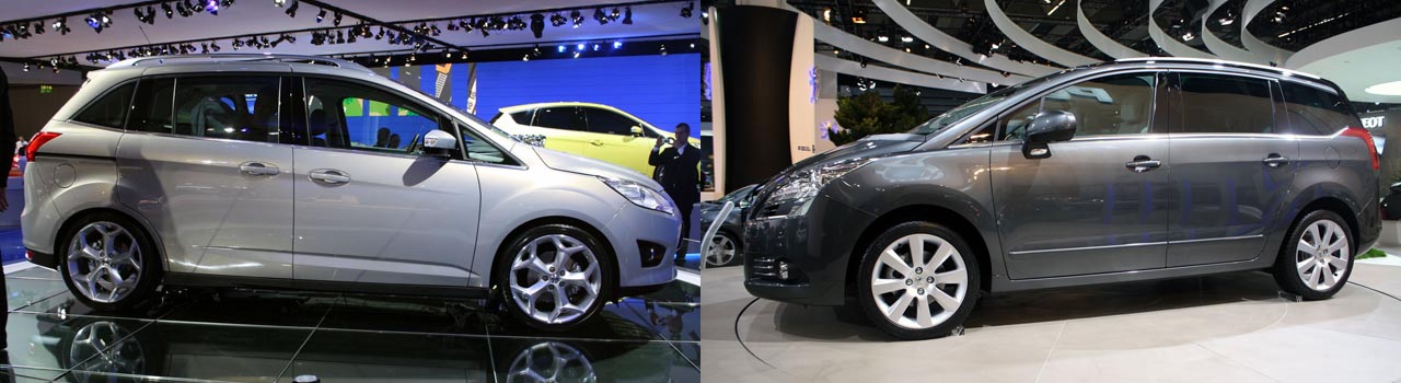 Deci Ford Grand C-Max vs. Peugeot 5008