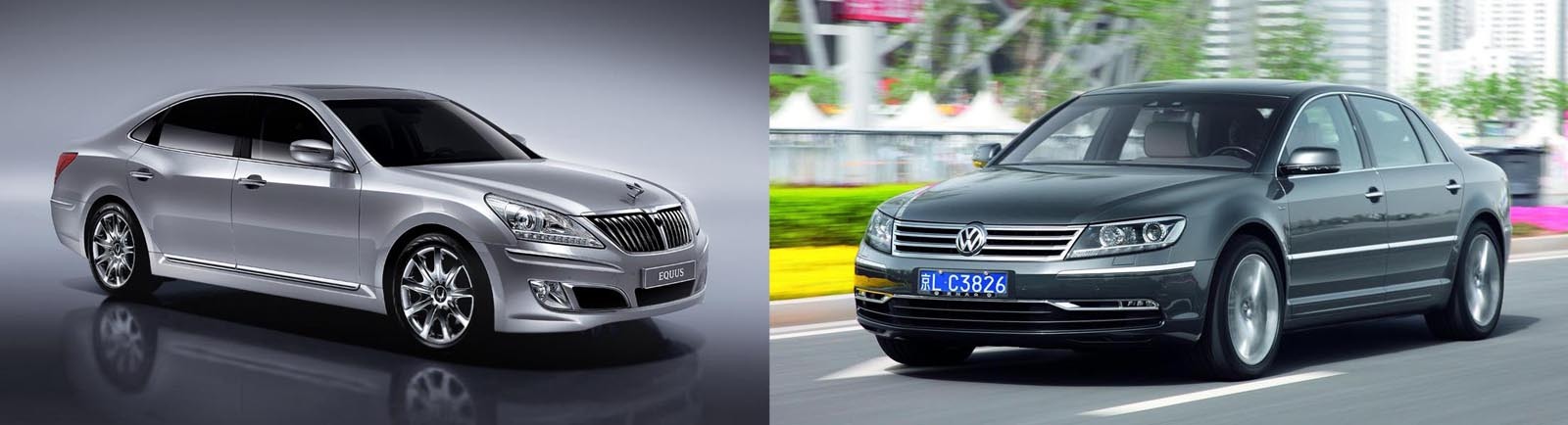 Limuzina Hyundai Equus este un concurent de temut pentru versiunile de top Phaeton