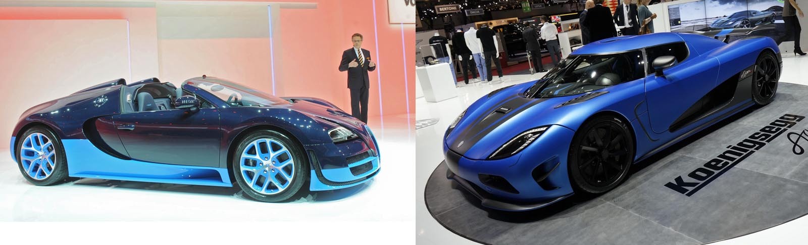 Bugatti Veyron Grand Sport Vitesse vs. Koenigsegg Agera R facelift: 10 - 1