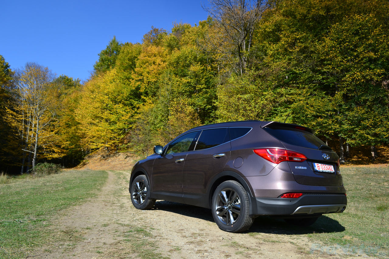 Hyundai Santa Fe 2012 posterior