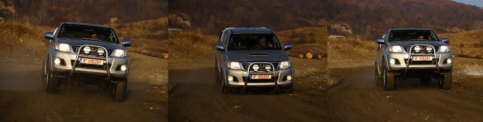 Suspensia fata a lui Hilux are o cursa lunga, fiind confortabila, dar asigurand si o buna stabilitate