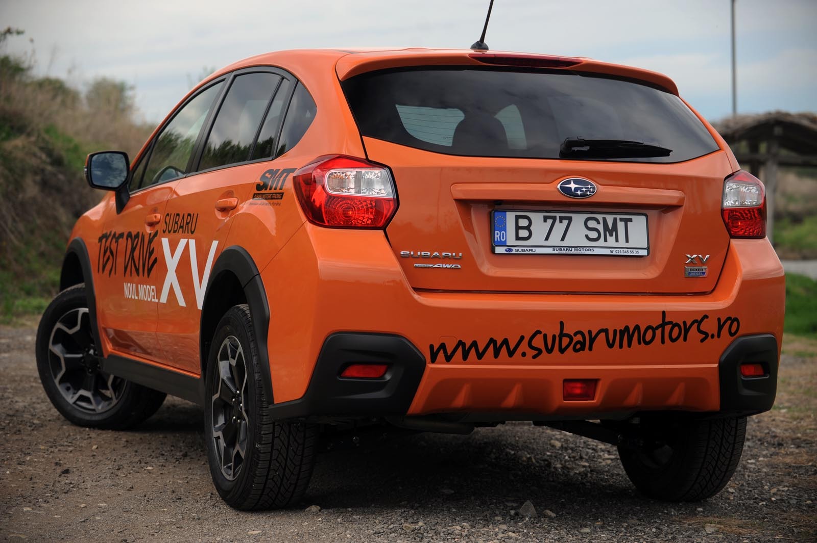 Subaru XV are o garda la sol generoasa, de 22 cm, precum si jante specifice, de 17 inch