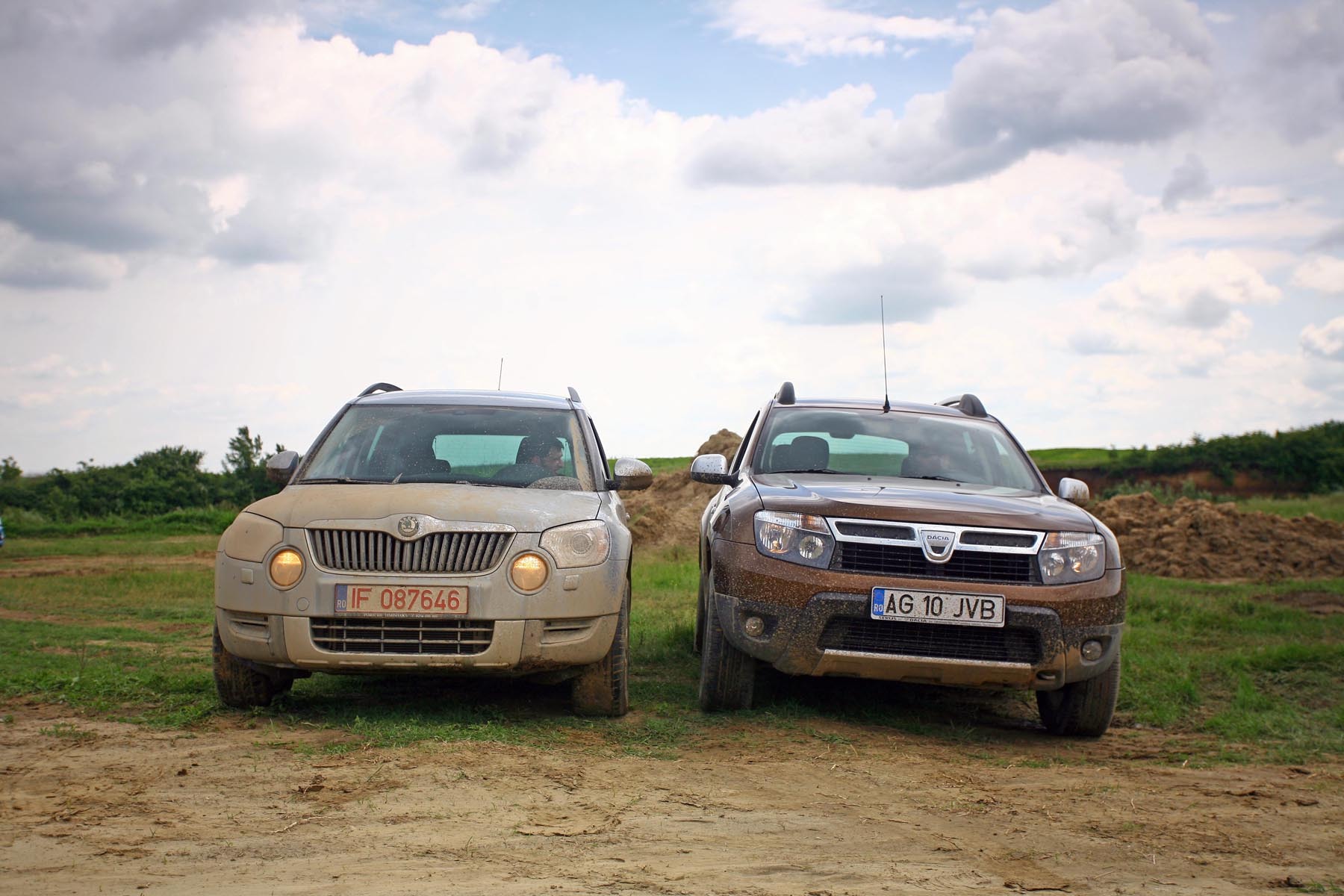 Skoda Yeti, versiunea din testul nostru, costa cu 9.000 euro mai mult decat Duster