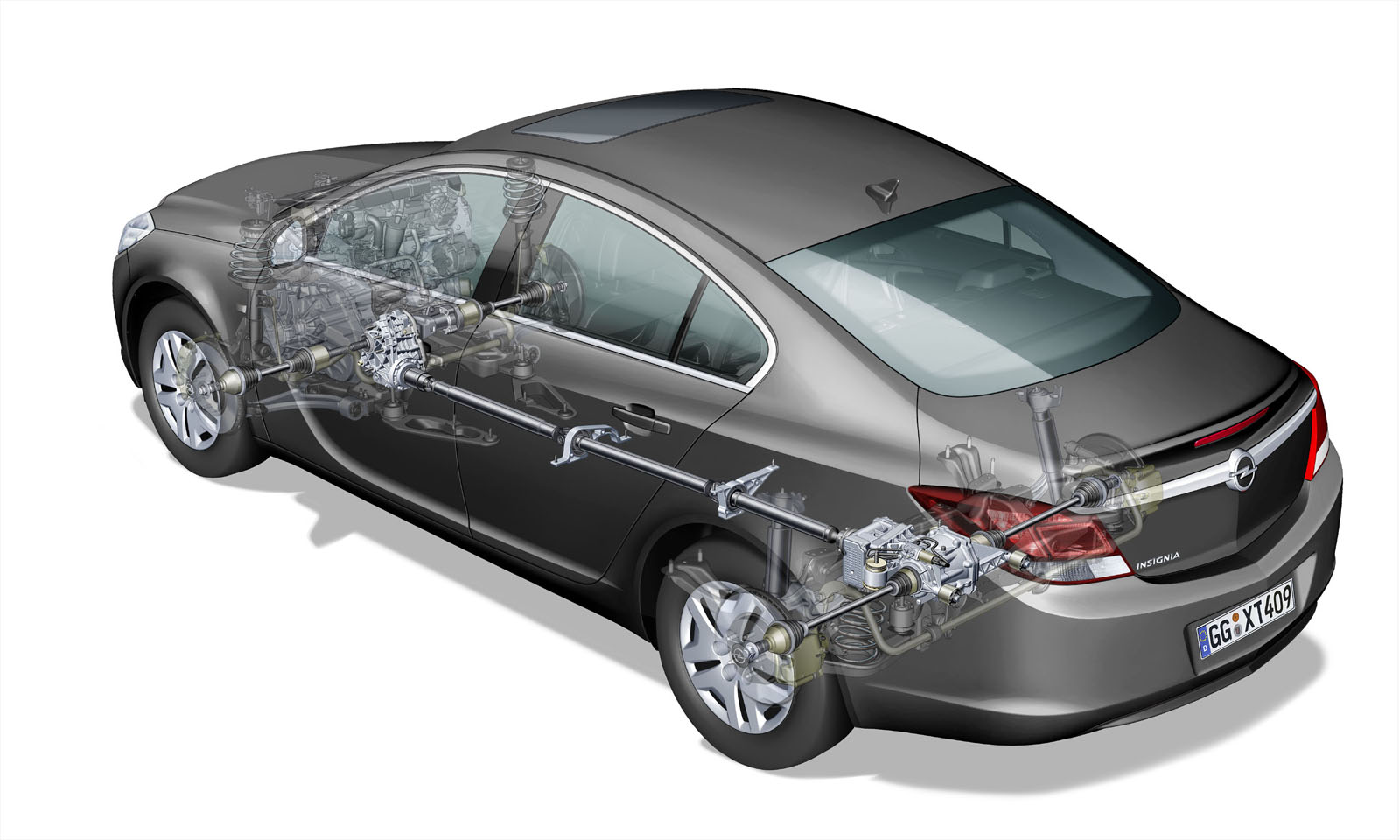 Adaptive 4x4, sistemul de tractiune integrala de pe Opel Insignia