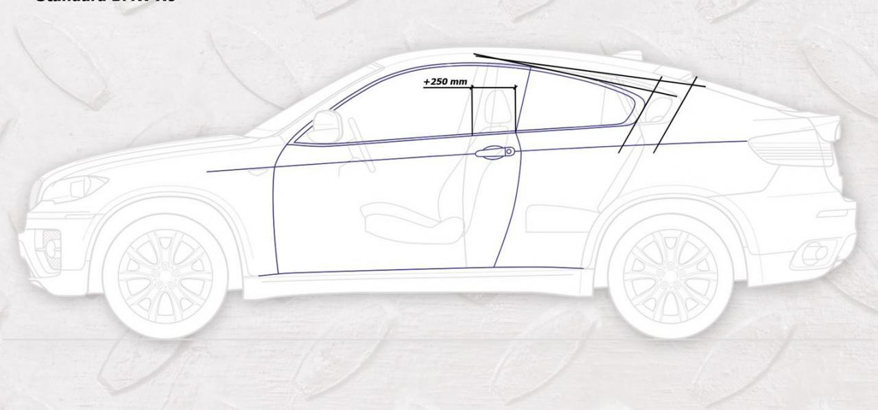 Armortech a transformat BMW X6 intr-un SAV Coupe, prin eliminarea usilor spate