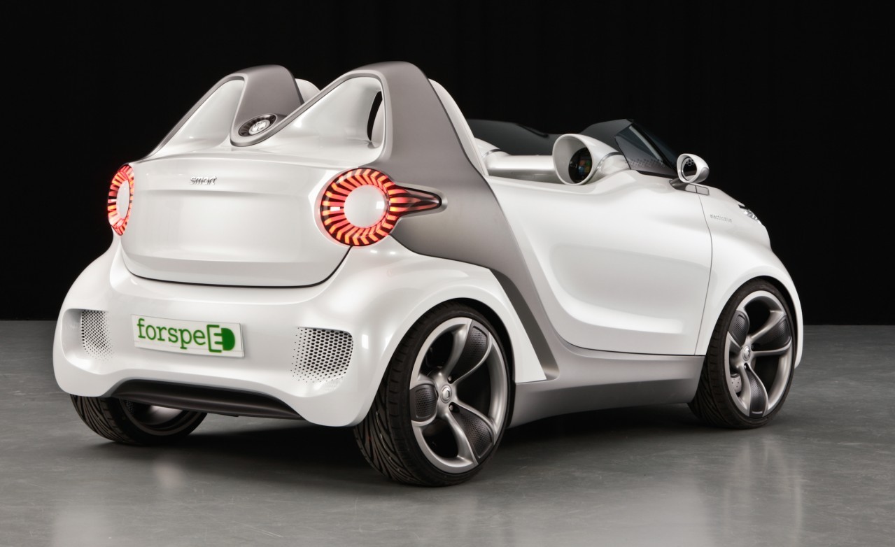 Smart ForSpeed Concept are un look fresh, indicand un urmas al lui smart Crossblade