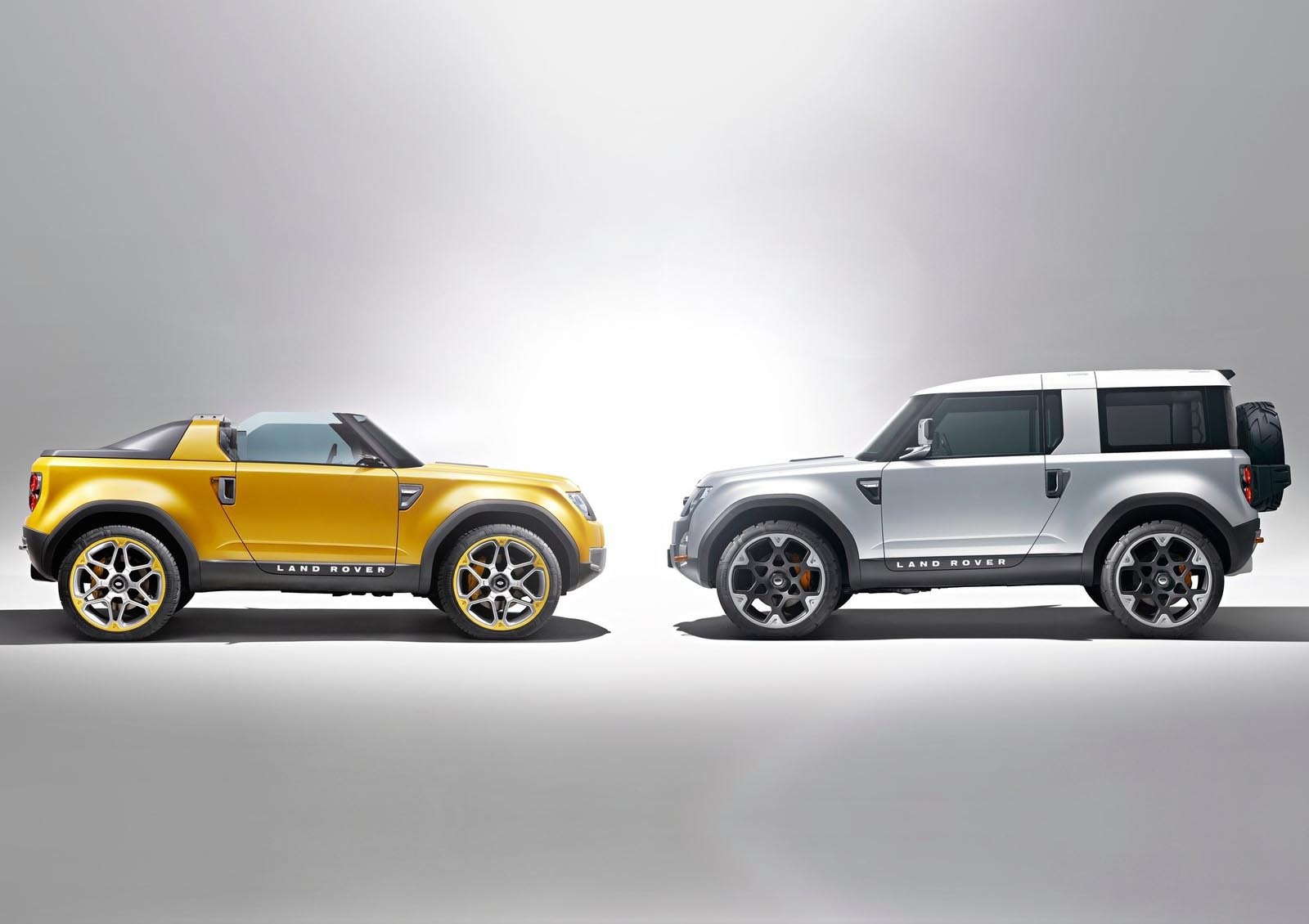 Land Rover DC100 - reinterpretarea moderna a lui Defender, in doua ipostaze